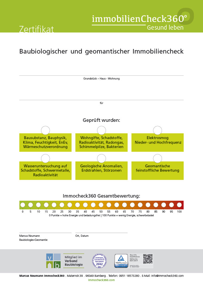 Immobiliencheck360 Zertifikat